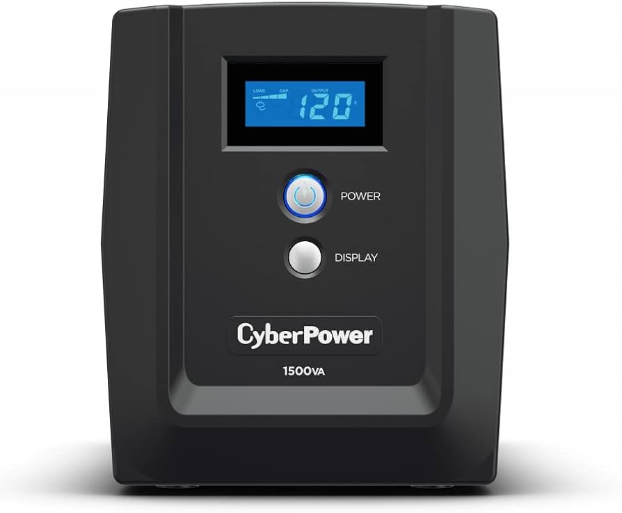 No-Break CyberPower OM1500ATLCD, 1500 VA, 900 W, 8 h, Negro No-Break CyberPower OM1500ATLCD, 1500 VA, 900 W, 8 h, Negro